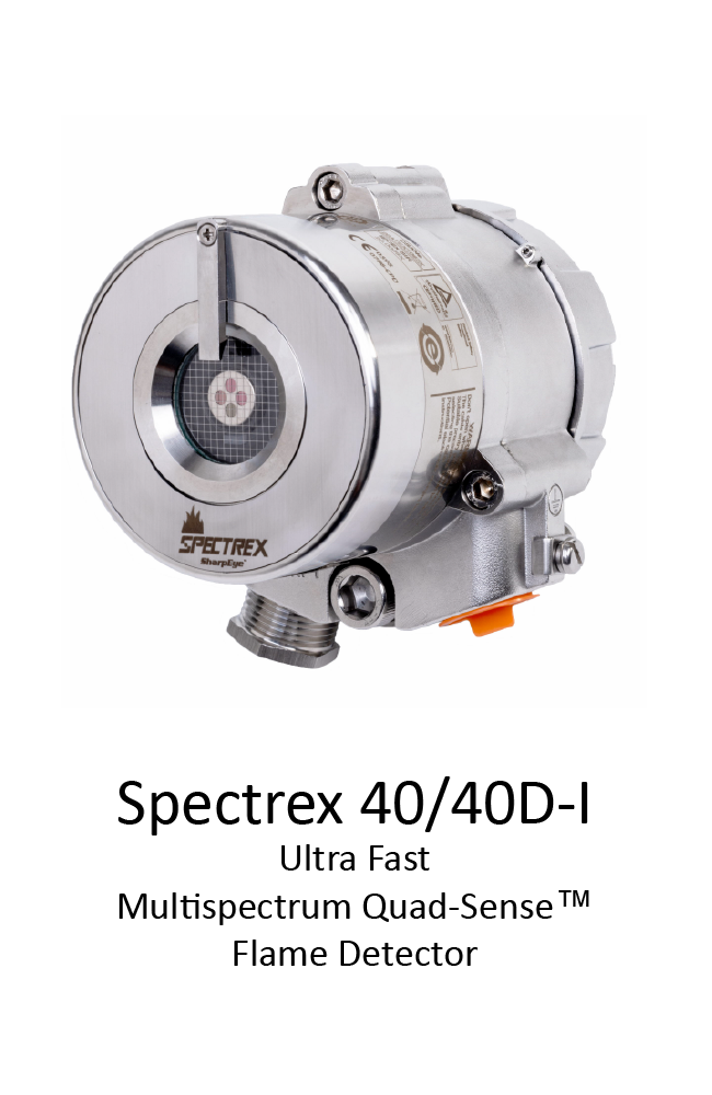 MODEL 40/40D-LB Ultra Fast Ultraviolet Infrared Flame Detector