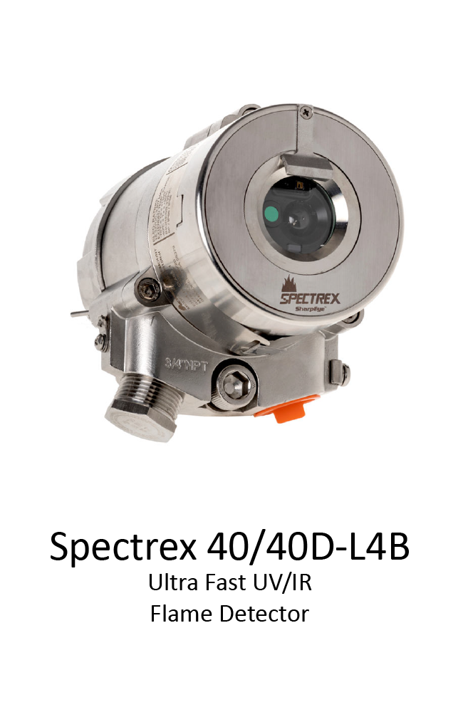 MODEL 40/40D-L4B Ultra Fast UV/IR Flame Detector | GDS Corp